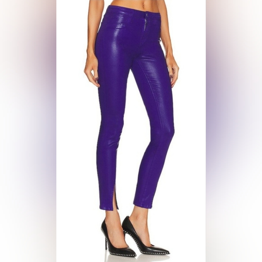 Size 26 - 🆕️ L'AGENCE Jyothi Split Ankle Jeans In Dewberry Coated
